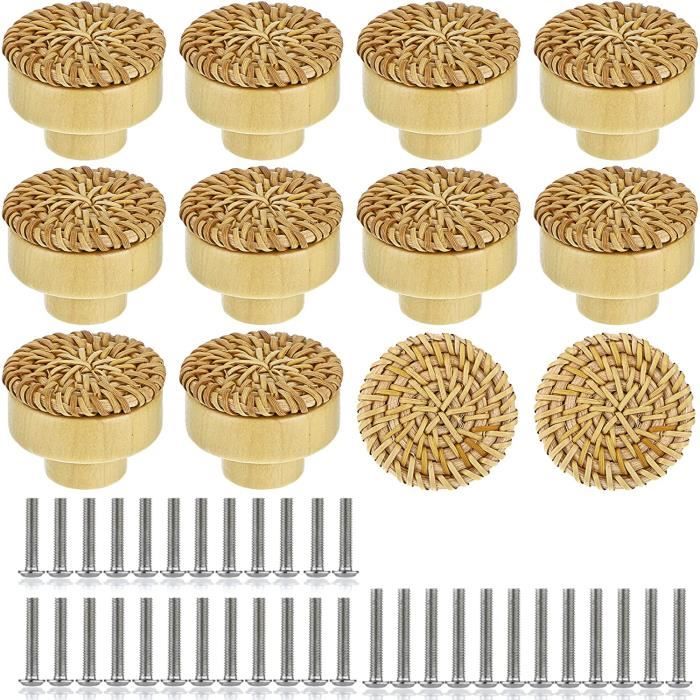 Lot 120 Chevilles Goujons En Bois 8mm X 40mm - Pour Assemblage Meubles, Tiroirs - Uxcell