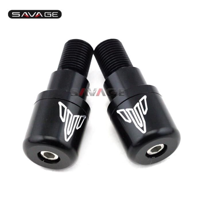Embouts De Guidon Moto Pour Yamaha – Diamètre 7/8″ (22 Mm) – Alliage Aluminium – Couleurs Assorties – Réduction Vibrations, Style