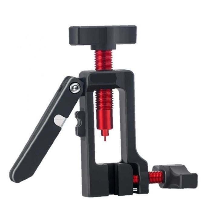 Outil D'insertion D'aiguille Hydraulique Pour Freins De Vélo - Réparation Et Installation De Durites (bleu/rouge)