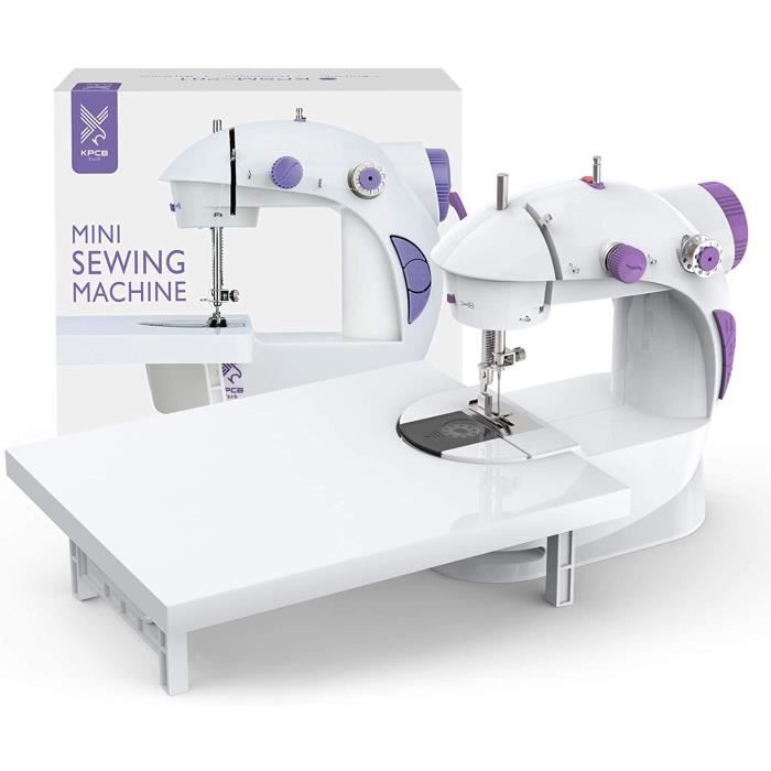 Outil de couture rapide avec accessoires de couture pour d/ébutants et adultes Mini machine /à coudre /électrique portable Tissu /à la maison et en voyage