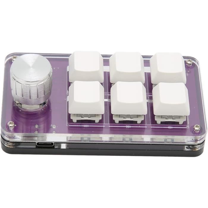 Clavier Programmable, Clavier Mécanique Portable À Une Main Plug And ...