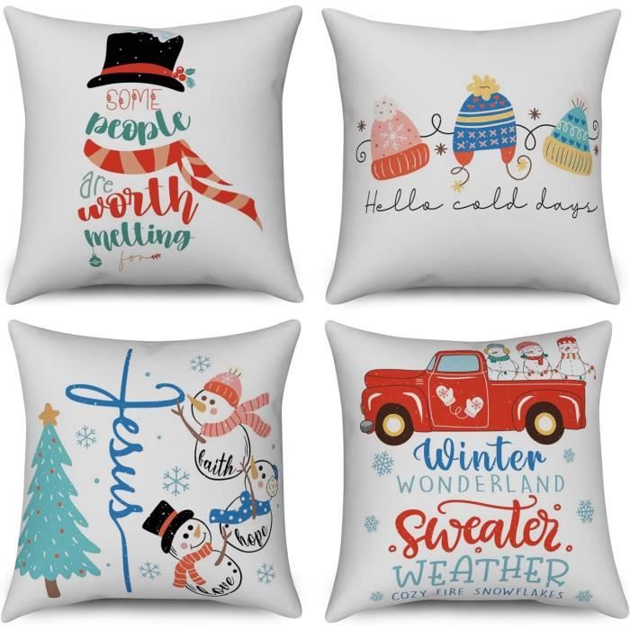 Lot De 4 Bandeaux De Noël – Elfes, Sapin Et Père Noël, Pour Enfants Et Adultes