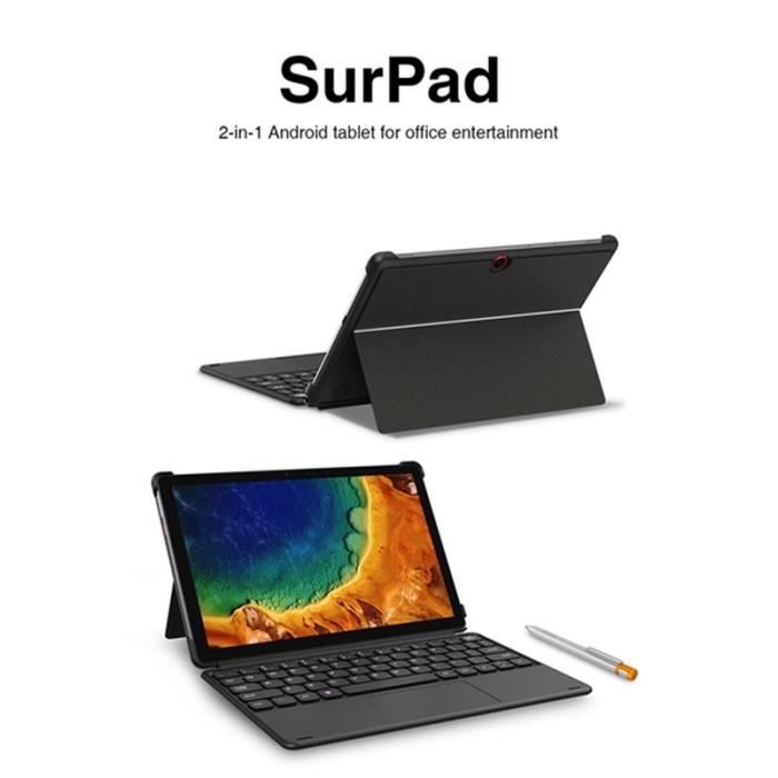 RLTech Cover Custodia per Chuwi HiPad X, Ultra Sottile Smart Case con Funzione di Supporto Custodia Rigida per Chuwi HiPad X 10,1 Pollici, Oro