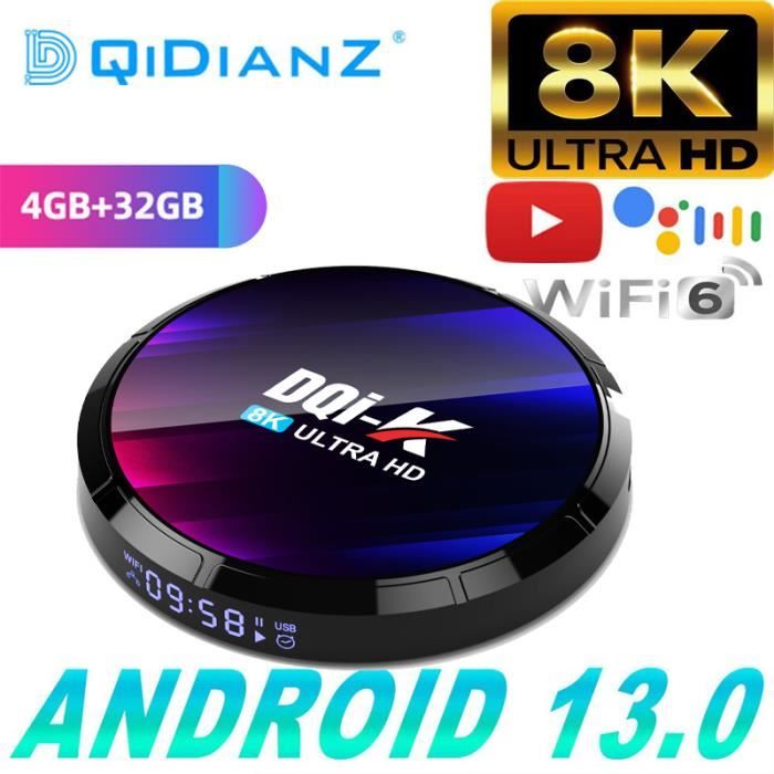TV Box H96 Max Android 4GB + 64GB / 4K USB / 2.4G/5G IPTV - Plan C