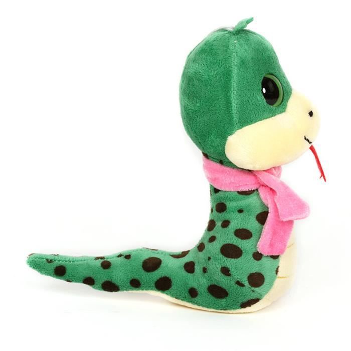 Serpent Belle Animal Peluche Bebe Jouet Decoration cm Verte Cdiscount Jeux Jouets
