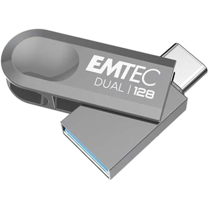 EMTEC Dual D280 Clé USB USB 3.2 Gen 1 / USB C - vue 3