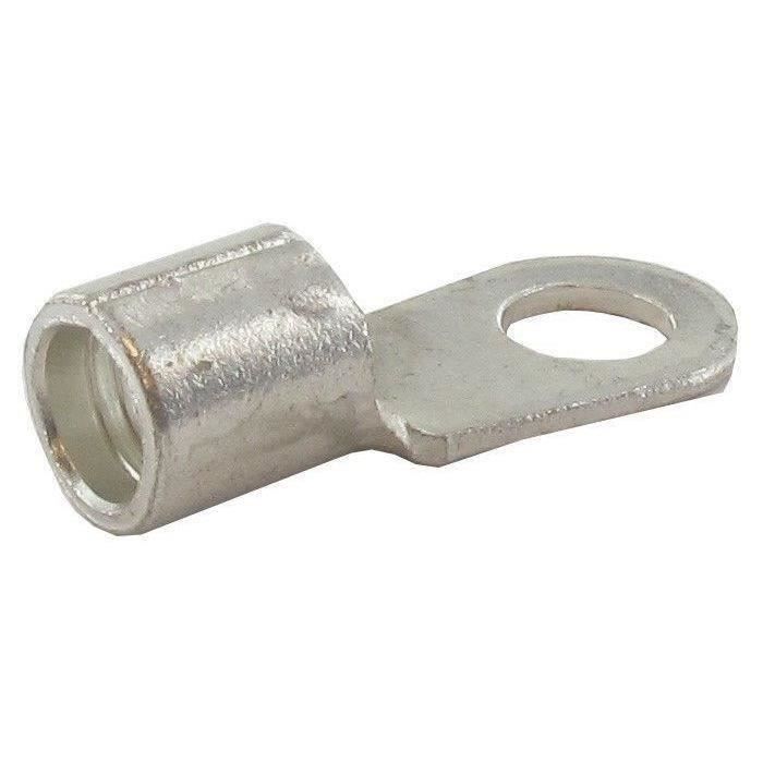 Cosse de Batterie en métal adaptable pour bornes plates pour vis de Ø: 6,35mm