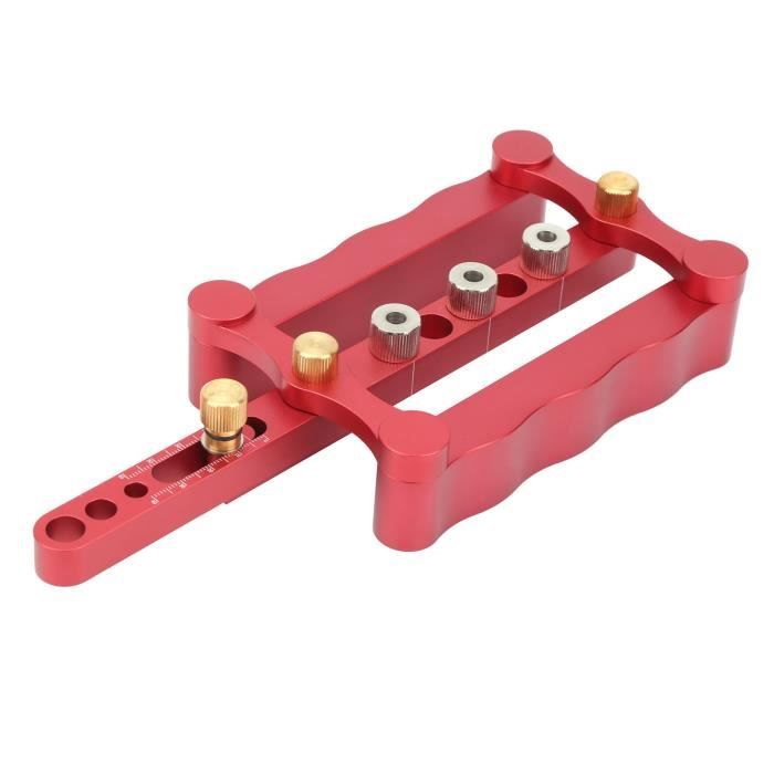 Gabarit De Perçage Vertical Pour Bois - Guide De Perçage à Angle Droit - Set De Positionnement