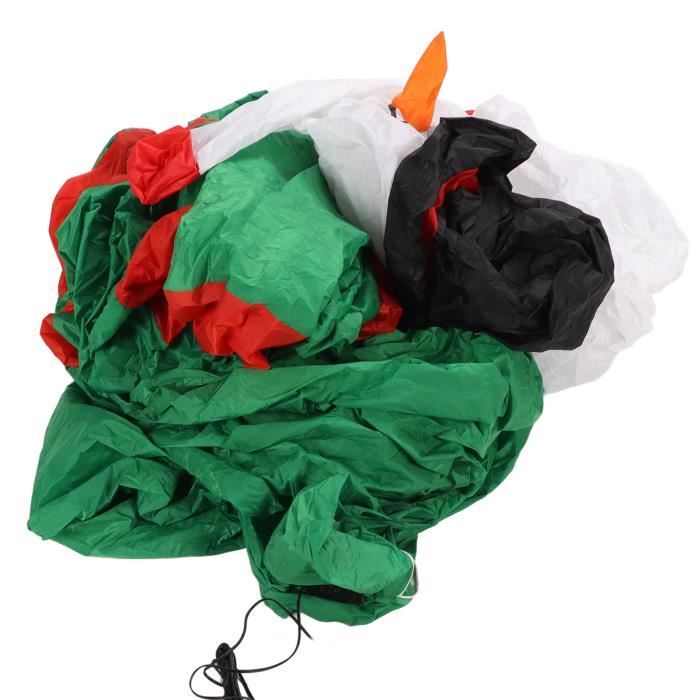 245 cm Arche Gonflable de Noël Décoration Extérieure avec Père Noël et