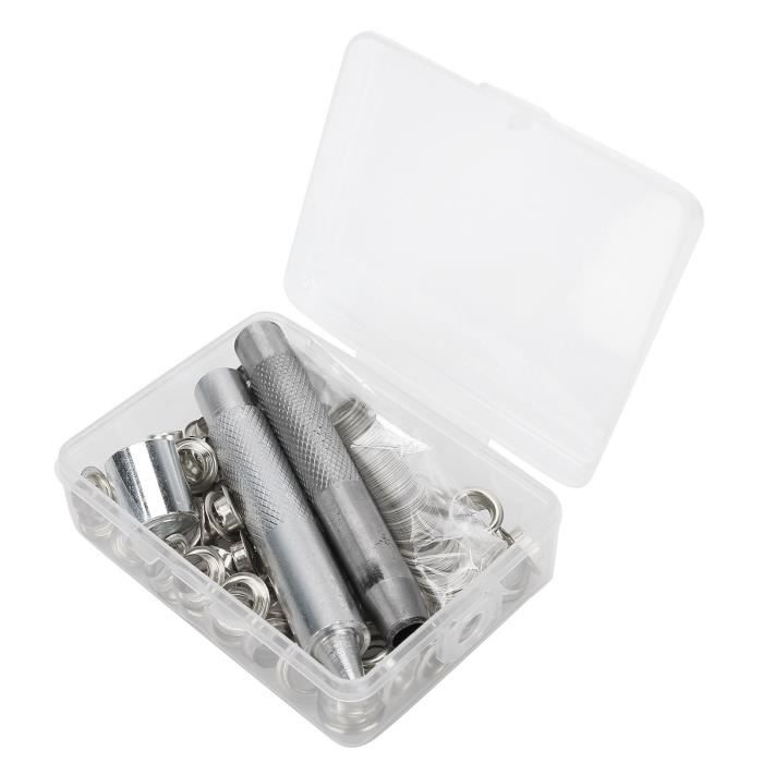 Lot De 8 œillets Passepoilés Pour Rail De Fixation - Taille 5/6 Mm Et 7/8 Mm, Idéal Pour Tente, Auvent, Camping-car - 2