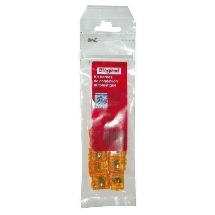 Borne de connexion sans outils Nylbloc automatique - 9 connexions - 3 fils