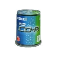 Maxell CD R80XL 100 x CD R 700 Mo 80 min 52x spindle - vue 2