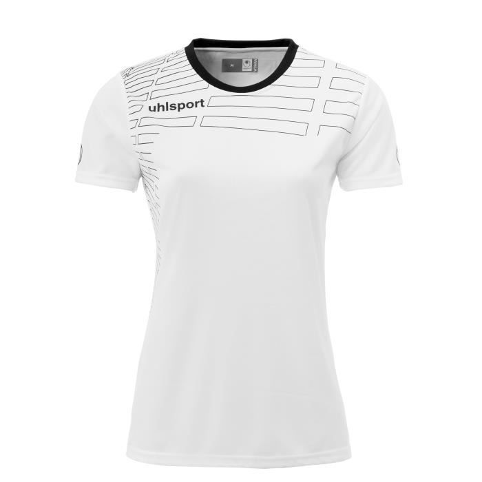 Kit Maillot + Short - UHLSPORT - Team Kit - Manches courtes - Blanc - Taille ajustable