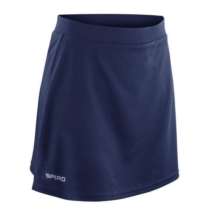 Jupe tennis - SPIRO - S261F - Bleu marine - Femme - Tennis - Respirant Jupe tennis - SPIRO - S261F - Bleu marine - Femme - Tennis - Respirant