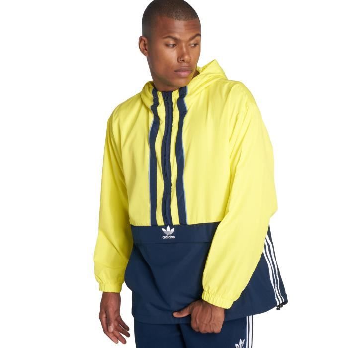 veste adidas jaune homme