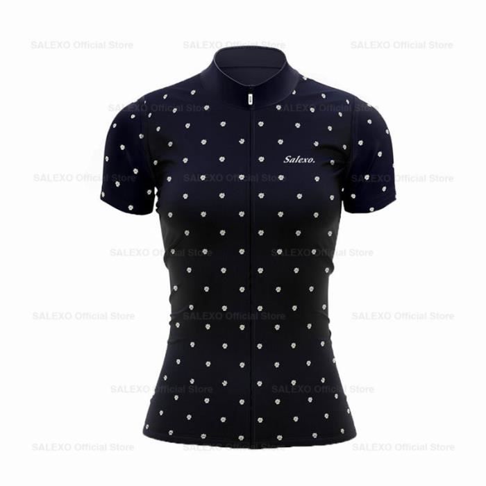 Ensemble de Maillot de Cyclisme Homme + Cuissard à Bretelle Vélo GEL