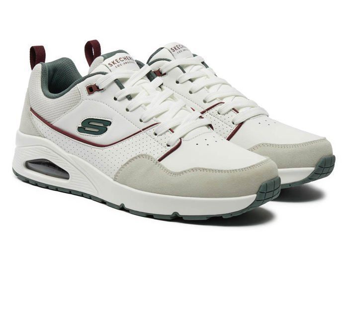 Skechers Baskets En Cuir Uno Retro One - Skechers