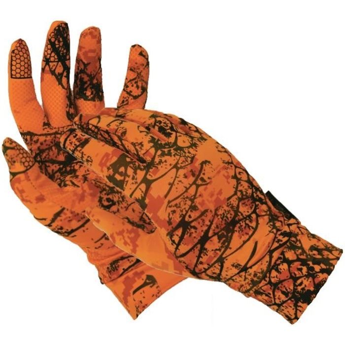 1 paire de gants de camouflage de feuille 3D Gants de chasse sportifs antidérapants en plein air pour hommes idéal pour une utilisation dans les bois gants de chasse Gants à doigts complets