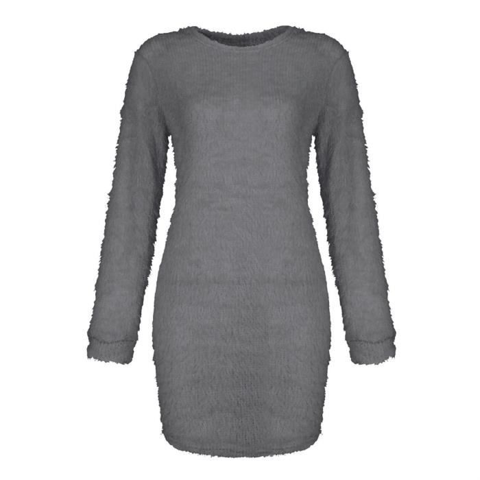 Aottori Robe Pull Femme Hiver Décontractée Tricotée Robe Elegant Col Rond A Ligne Robes Casual Manches Longues Mini Robe Pull pour Fête Loisirs Cocktail Robe Blanc S Aottori Robe Pull Femme Hiver Décontractée Tricotée Robe Elegant Col Rond A Ligne Robes Casual Manches Longues Mini Robe Pull pour Fête Loisirs Cocktail Robe Blanc S