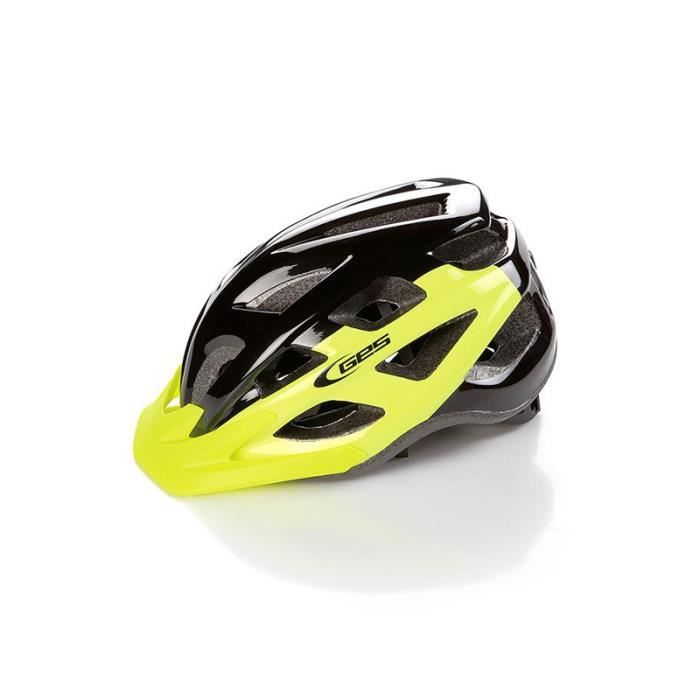 Casque de vélo sur route GES Varik - noir/jaune - TL-3 Fit System - 260g