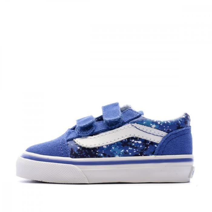 vans enfant bleu