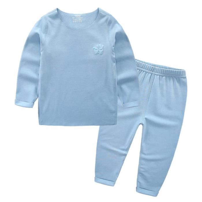 Ensemble de sous-vêtements thermiques sans couture double face pour