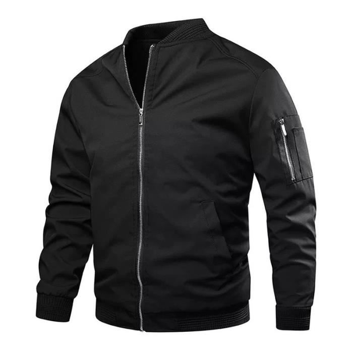 Veste Footjoy homme noir moyen zippée complète poches FJ