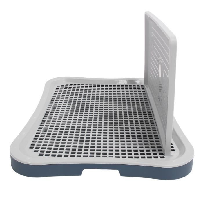 Meilleurs prix pour OMABETA Bac à litière de chien - Plateau de toilette murale amovible portable pour chiots - Facile à nettoyer