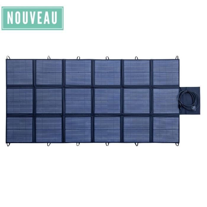 Panneau solaire pliant 400W - ORIUM - Conversion solaire 23% - Solution solaire dappoint