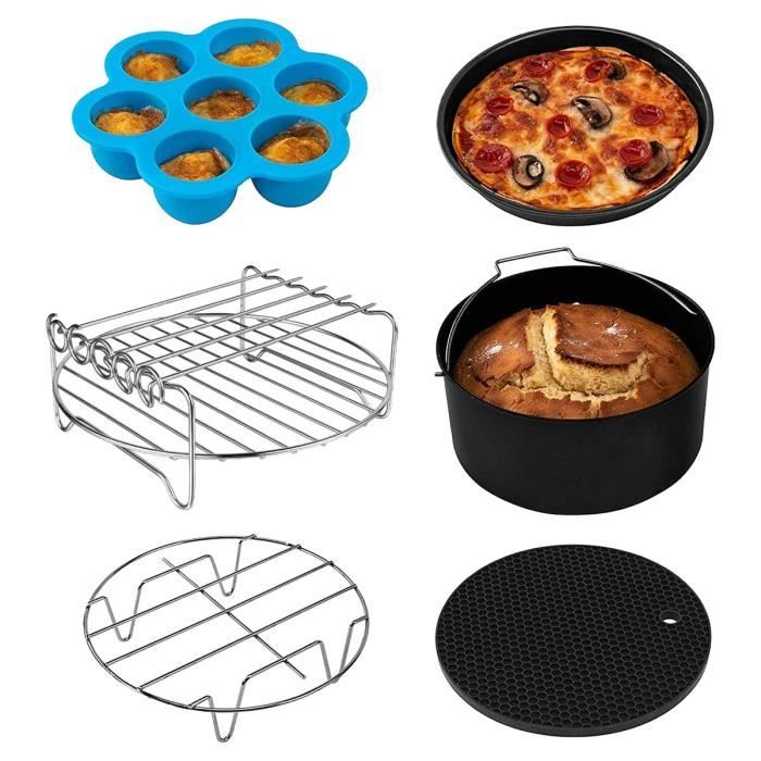 21 Pièces Accessoires Friteuse à Air Ninja Double Stack XL 9.5L - Compatible SL400UK AF400EU