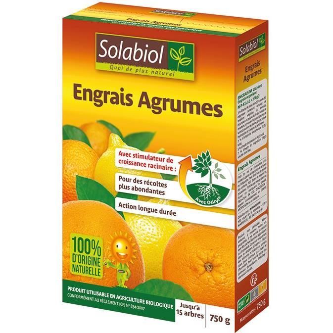SOLABIOL Engrais agrumes 750 g