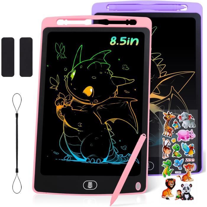 Tablette D'Écriture Lcd Coloré 8.5 Pouces Pour Enfants Et Adultes