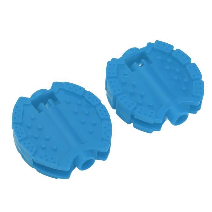 Pédales De Vélo Rose Pour Enfant - Kit 1/2 Pièces En Plastique - Axe 1.5" - Idéal Vélo Ou Tricycle Junior