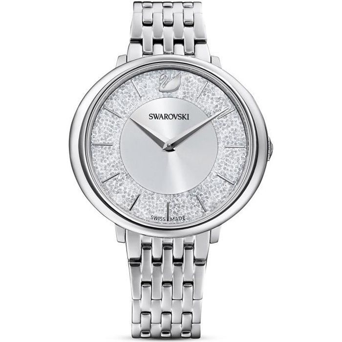 Montre - SWAROVSKI - Crystalline Chic - Acier inoxydable - Étanche 3 ATM - 1000 cristaux Montre - SWAROVSKI - Crystalline Chic - Acier inoxydable - Étanche 3 ATM - 1000 cristaux