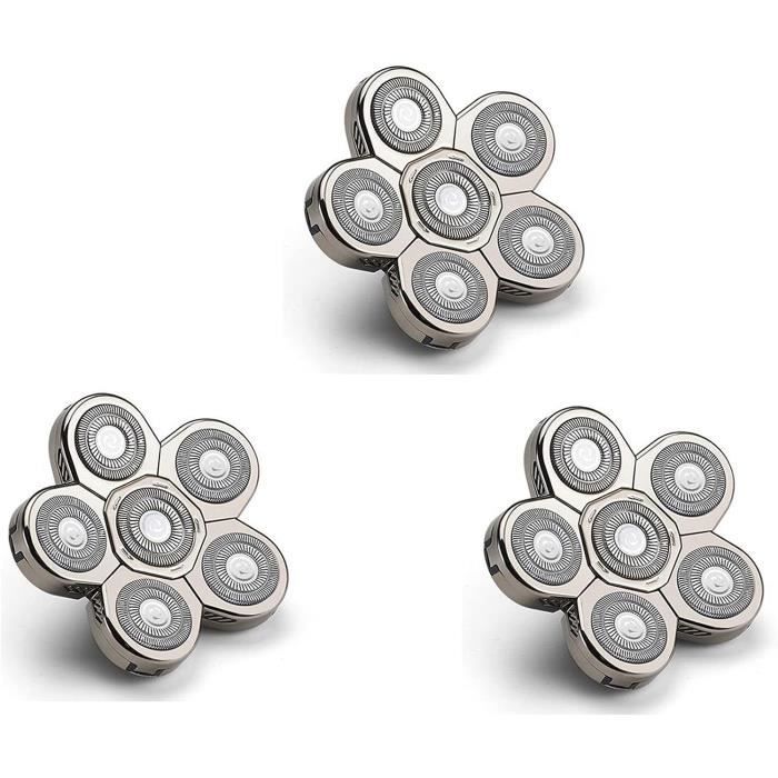 Lot De 3 Têtes De Serpillière En Coton à Visser - Compatible Avec Tous Les Manches à Filetage US Standard - Lavable En Machine - Absorption Rapide