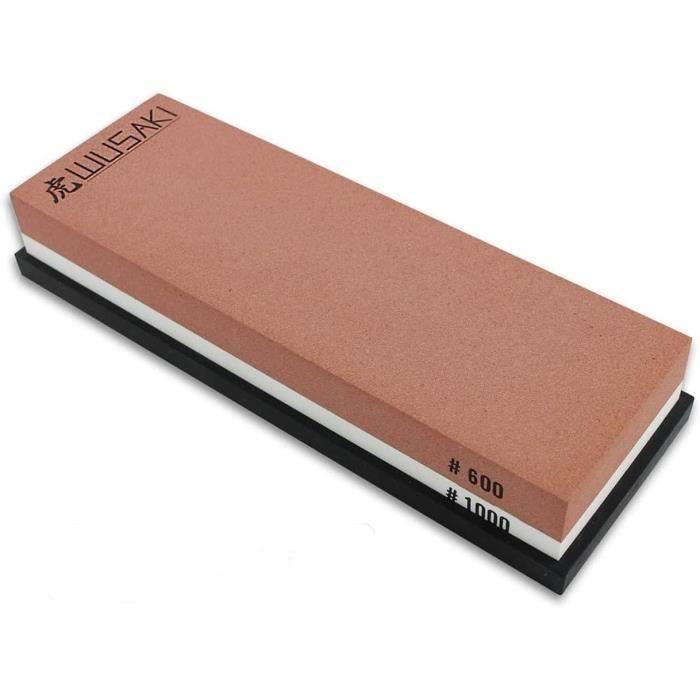 Pierres Aiguiser Lot De 6 Pierres à Aiguiser Diamant - Grains 400 à 2000 Pour Couteaux Et Outils Affûtage Couteaux Professionnel