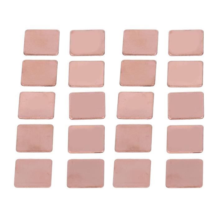 3 Dissipateurs Thermiques En Aluminium Pour Raspberry Pi - Avec Bande Adhésive Thermique