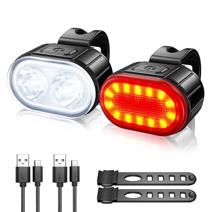 Lumière de vélo évasée étanche 1750LM 3 LED affichage de