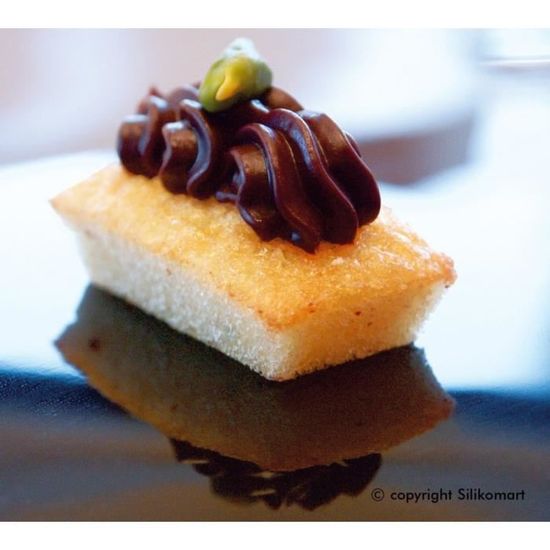 Moule A Financier En Silicone Silikomart Cdiscount Maison