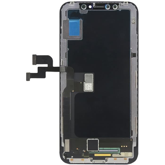 Ecran Complet pour Iphone X OLED 5.8 Noir téléphone Portable