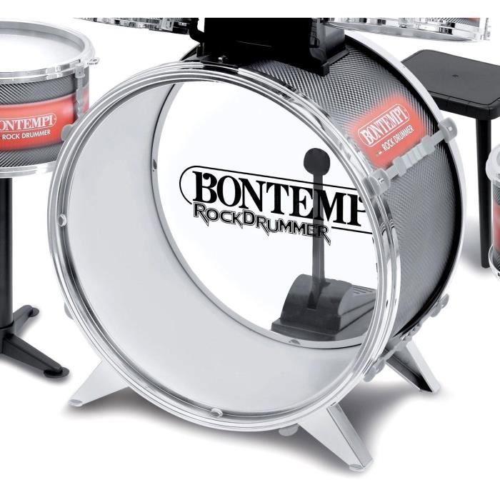 Bontempi Batterie enfant Rock Drummer Géante - Comparer avec