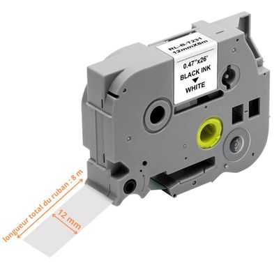 1 Rouleau Étiquettes Compatible Brother DK-11208 38x90mm - 400 Étiquettes