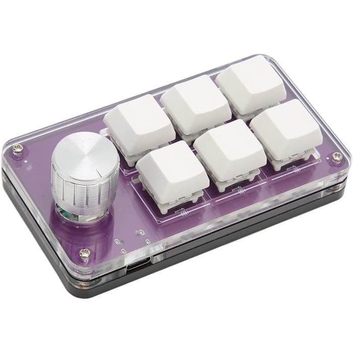 Clavier Programmable, Clavier Mécanique Portable À Une Main Plug And ...