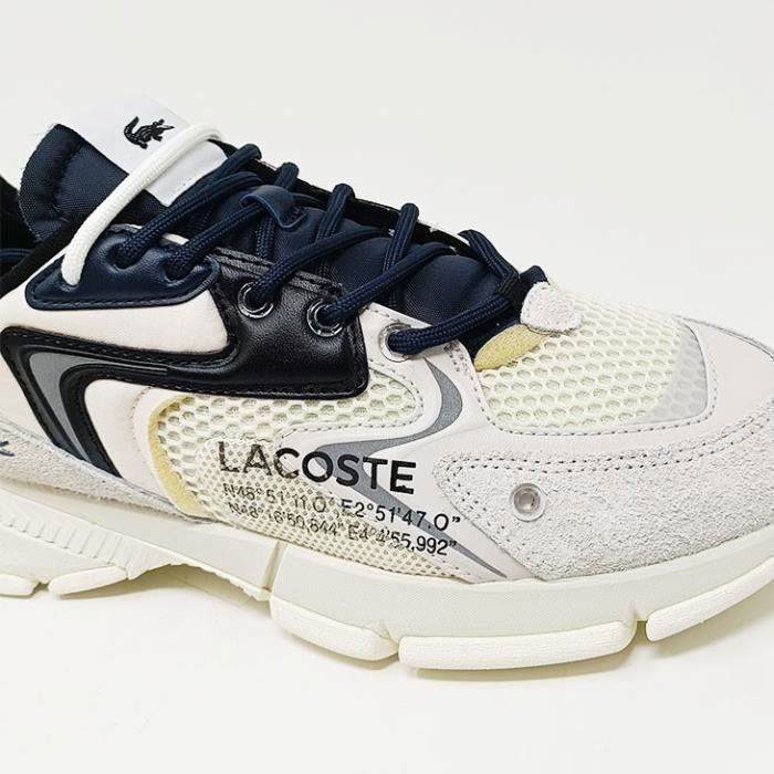 Chaussure lacoste sales noir et blanc
