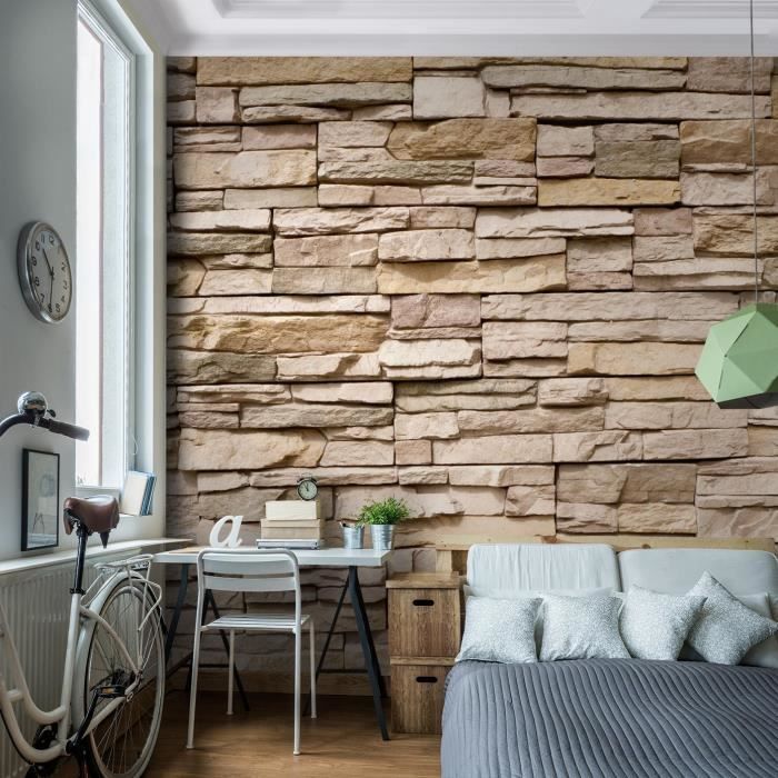 Runa Art Papier Peint Intissé Console Gamers Laine Papier Peint Salon Chambre