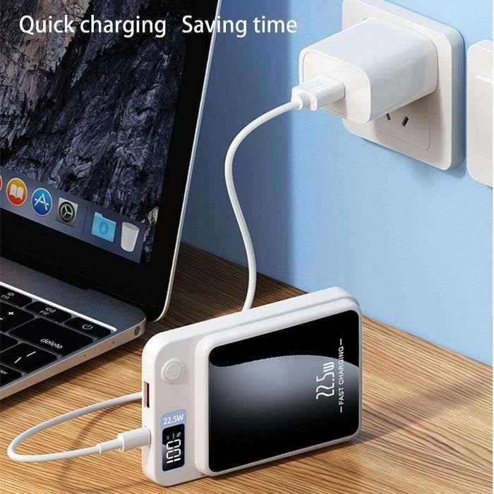 Eonline 3d Oem 10000mah Banque D'alimentation Sans Fil Magnétique Transparente S