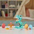 Play-Doh Dino Crew, Croque Dino, jouet pour enfants avec bruits de dinosaure, 3 oeufs Play-Doh pâte a modeler, à partir de 3 ans-3