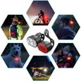 Lumière de vélo LED étanche IPX5 -  Convient à tous les vélos et conditions météorologiques-3