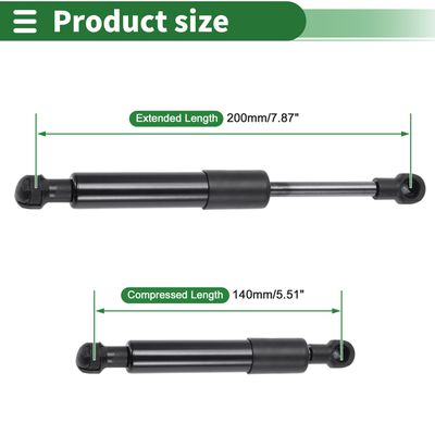 X AUTOHAUX Lot De 2 Vérins à Gaz De 200 Mm - 20 N/2 Kg - En Acier