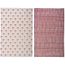 Torchon De Cuisine En Coton Lot De 2 Chat Noir Et Blanc Blanc